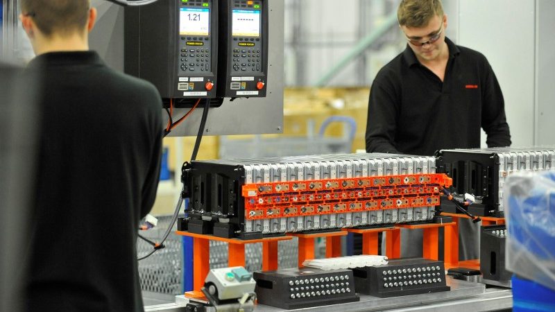 productie Sunderland Nissan lithium-ion batterijen