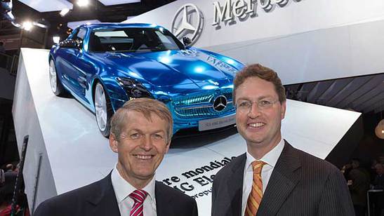 Managers Daimler gaan elektrisch