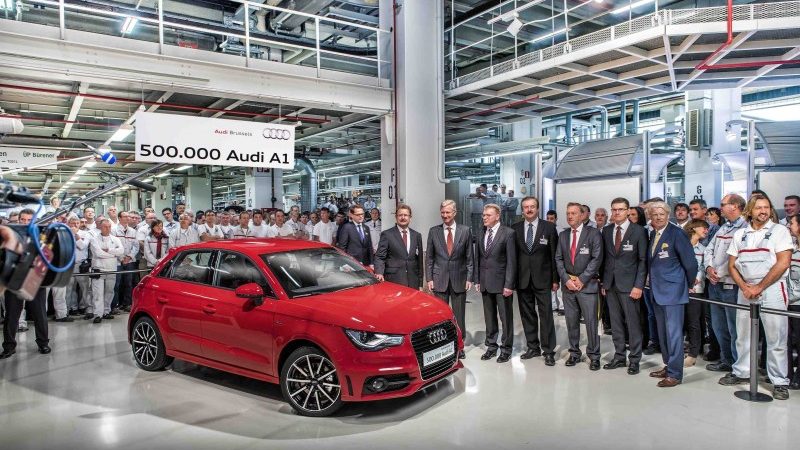 Audi Vorst Brussel productie A1