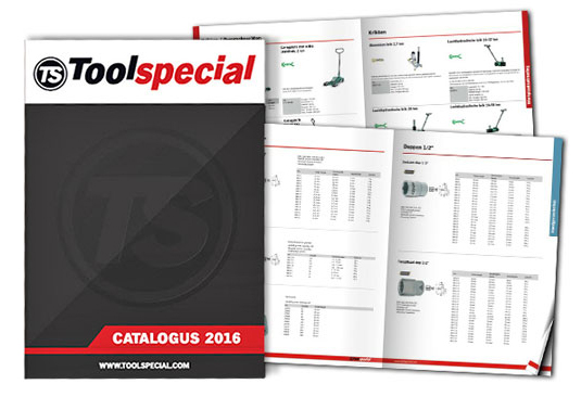 Toolspecial presenteert zijn vijfhonderd pagina tellende catalogus met meer dan vijfduizend artikelnummers gereedschap en werkplaatsinrichting.
