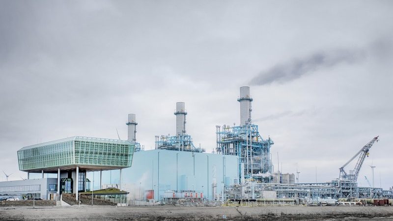 Nuon Magnum energiecentrale gasgestookt Eemshaven