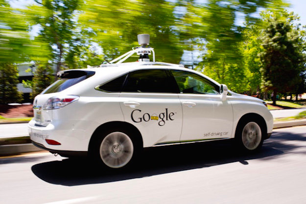 Ongeval met autonome auto Google