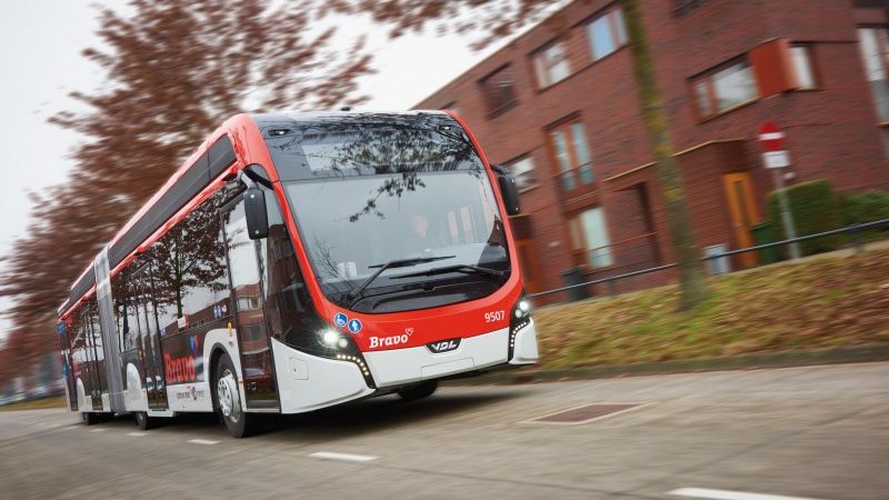 43 e-bussen VDL Bus Roeselare naar Nederland