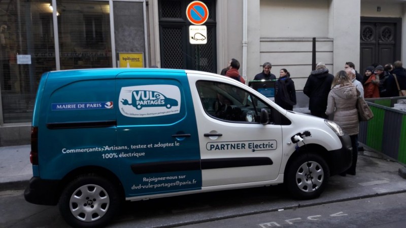 VuLe Partagés: autodelen voor bedrijven in Parijs