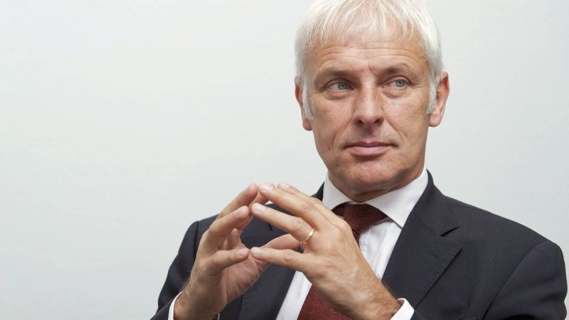 VW-topman Matthias Müller verdacht van marktmanipulatie
