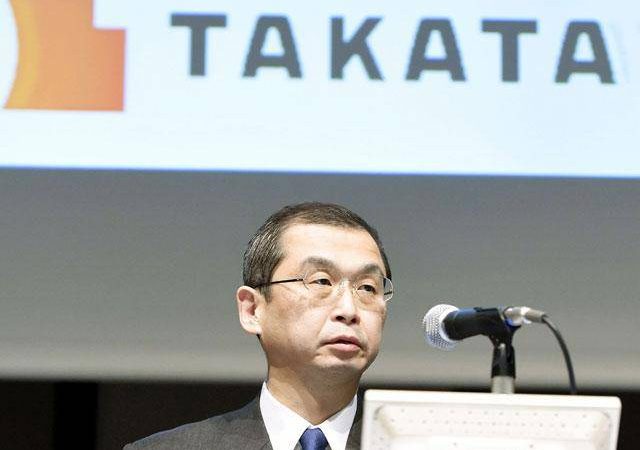 Takata: gecondoleerd maar geen excuus