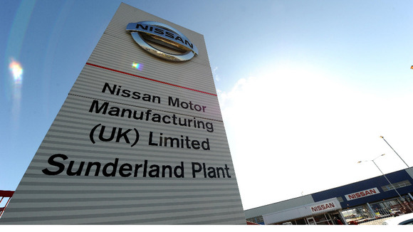 Nissan bouwt minder auto's in Sunderland