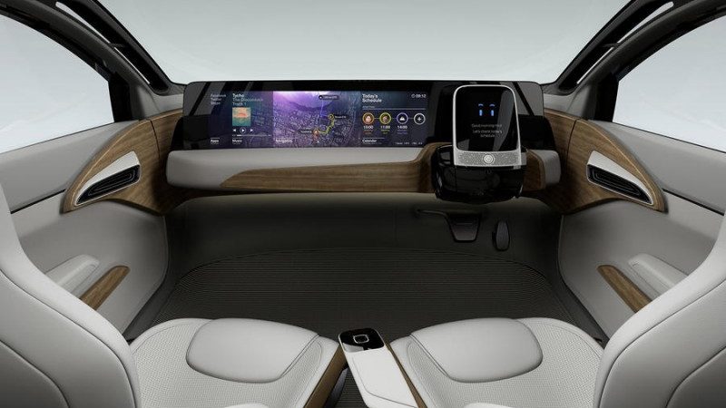 Ford toekomstvisie: stuur als accessoire in auto