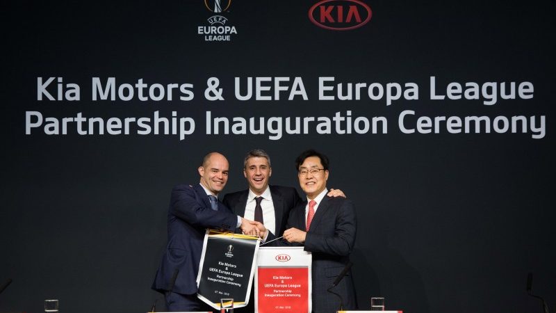 Kia Motors nieuwe official partner van UEFA Europa League