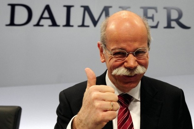 Daimler-baas Zetsche is op één na best betaalde CEO