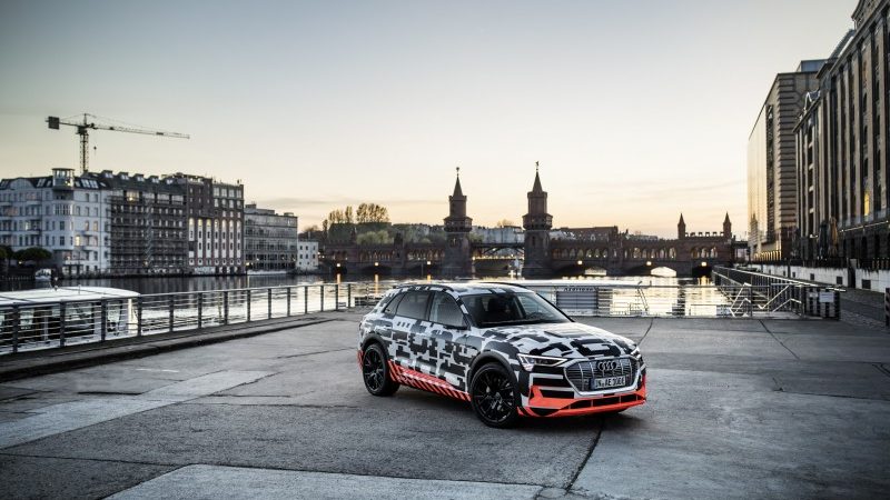 Audi last lancering E-SUV in Brussel af