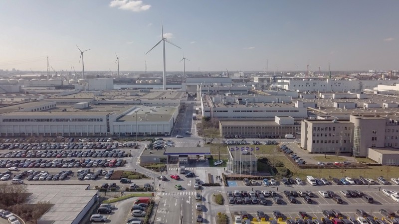 Zonne-energie voor Volvo fabriek in Gent