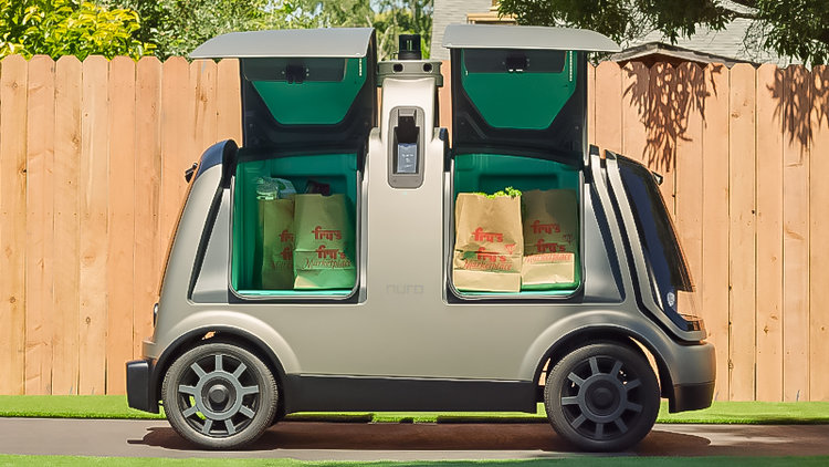 Softbank investeert in automatische bestelwagentjes
