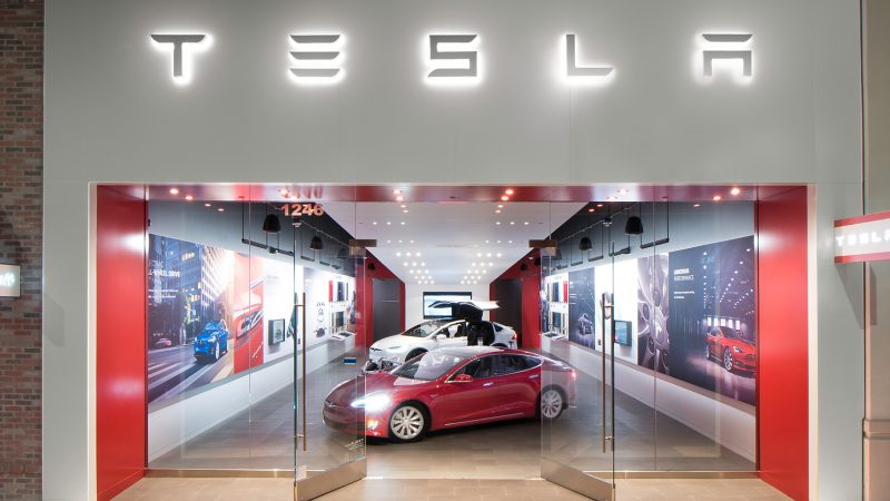 Tesla kan showroom in Wuhan heropenen