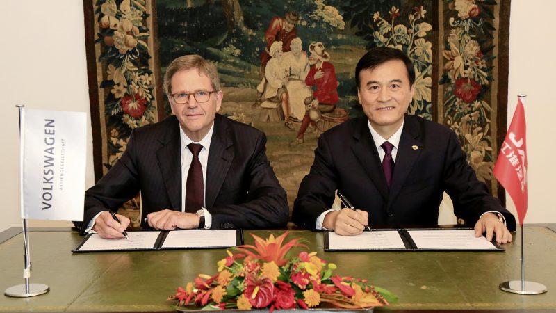 VW wil groter belang in Chinese partner