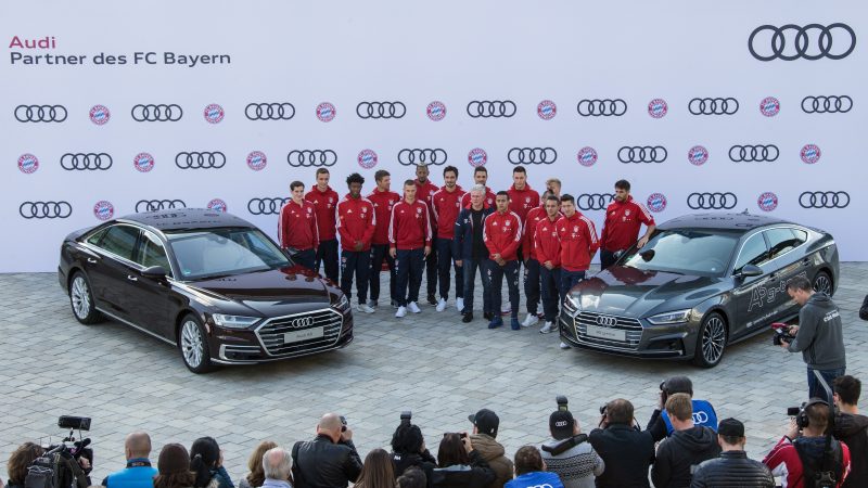 Audi weet BMW weg te houden als sponsor Bayern München