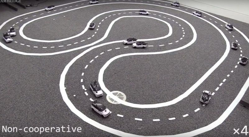 Connected autonome auto's maken het verkeer 35 procent sneller