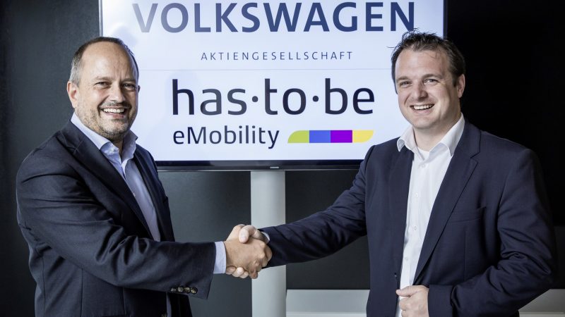 Volkswagen stapt in operator laadinfrastructuur has-to-be